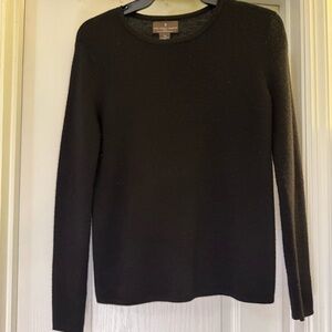 Fenn Wright Manson 100% Wool Black Sweater